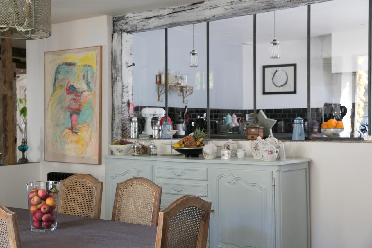 La Maison Bleue Villeréal Buitenkant foto