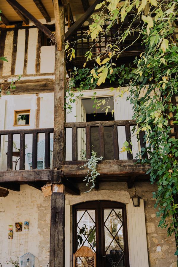 La Maison Bleue Villeréal Buitenkant foto